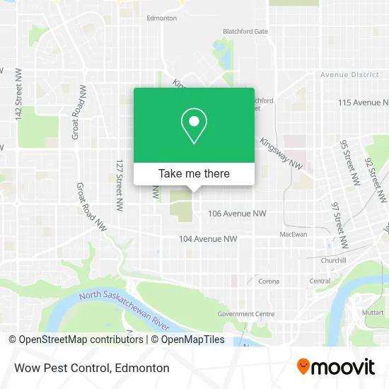 Wow Pest Control map