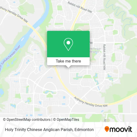 Holy Trinity Chinese Anglican Parish map