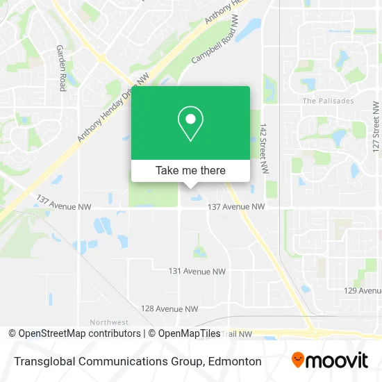 Transglobal Communications Group map