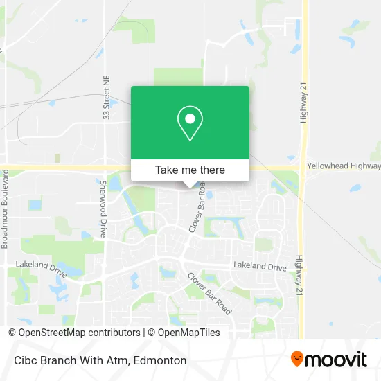 Cibc Branch With Atm map