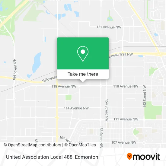 United Association Local 488 map