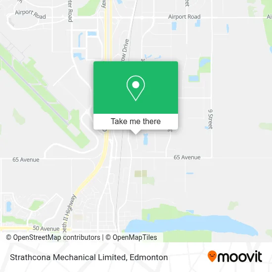 Strathcona Mechanical Limited map