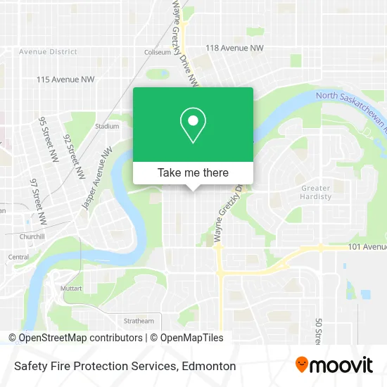 Safety Fire Protection Services map