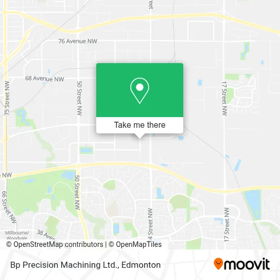 Bp Precision Machining Ltd. map
