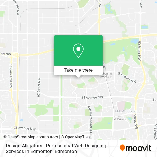 Design Alligators | Professional Web Designing Services In Edmonton map