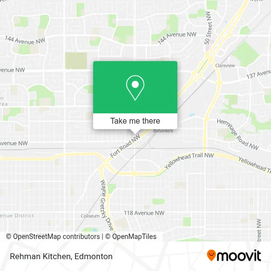Rehman Kitchen map