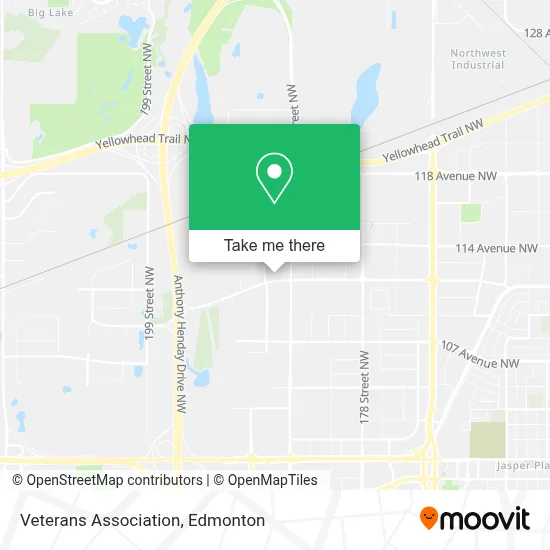 Veterans Association map