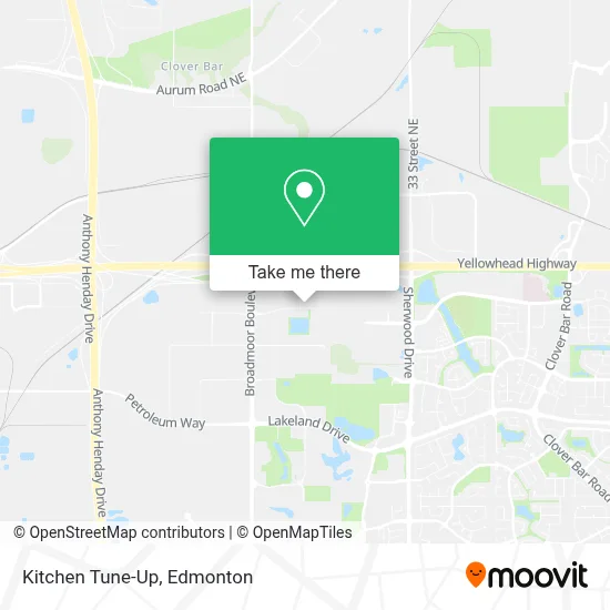 Kitchen Tune-Up map