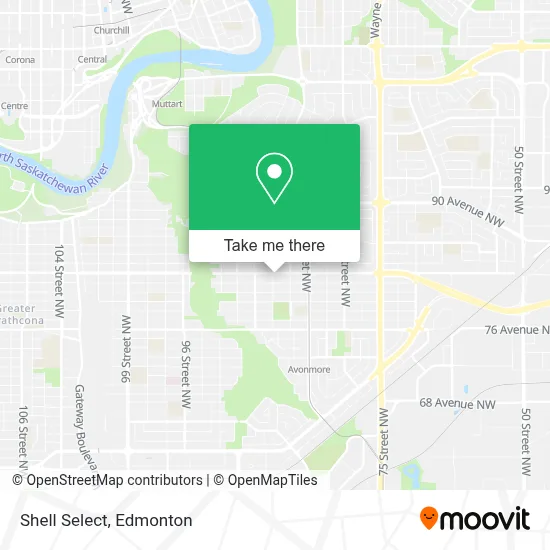Shell Select map