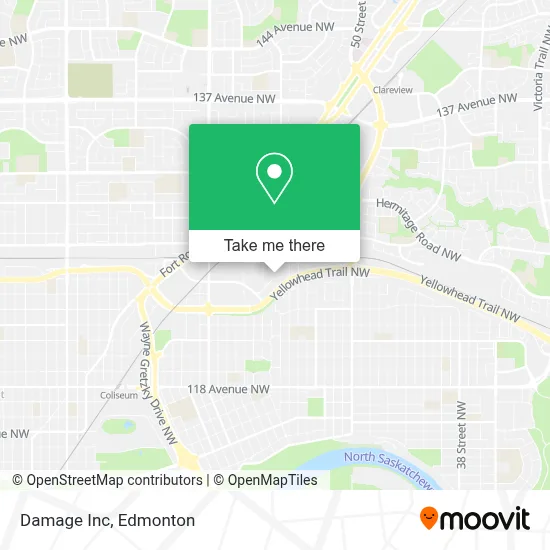 Damage Inc map