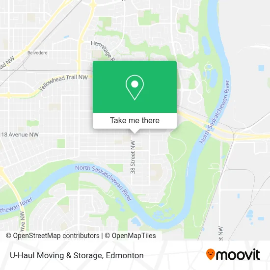 U-Haul Moving & Storage map