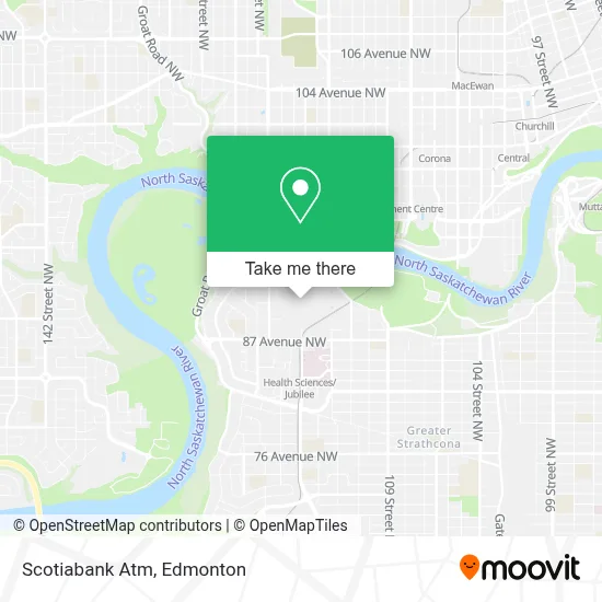 Scotiabank Atm map