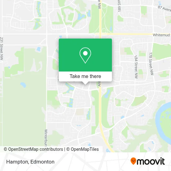 Hampton map