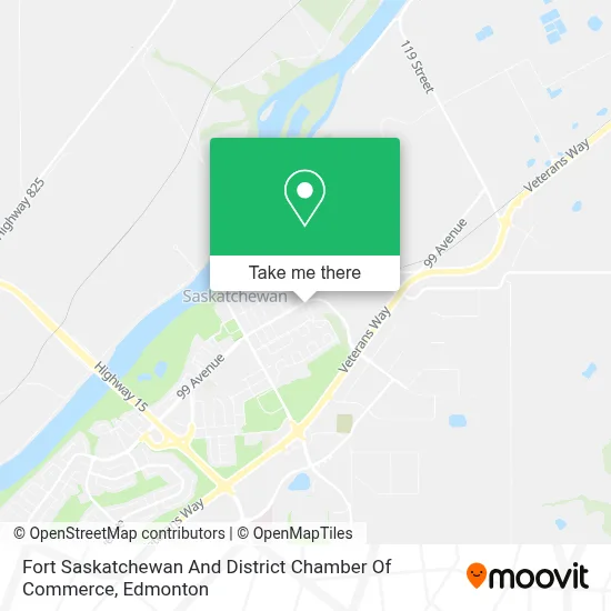 Fort Saskatchewan And District Chamber Of Commerce map