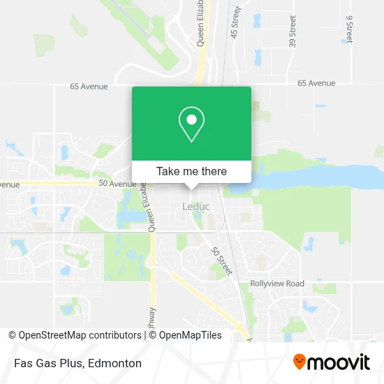 Fas Gas Plus map