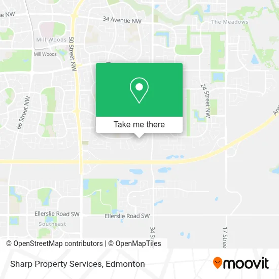Sharp Property Services map