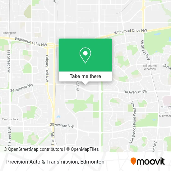 Precision Auto & Transmission map