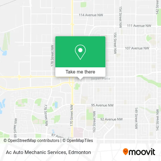 Ac Auto Mechanic Services map