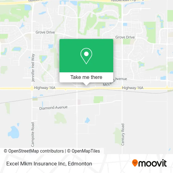 Excel Mkm Insurance Inc map