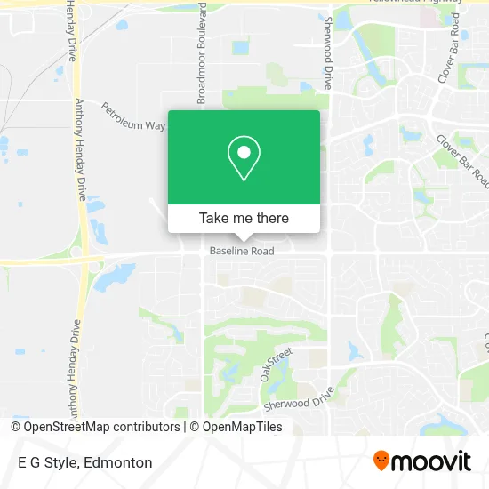 E G Style map