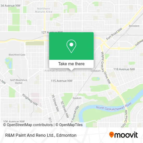 R&M Paint And Reno Ltd. map