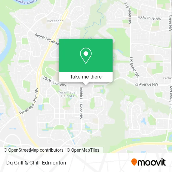 Dq Grill & Chill map