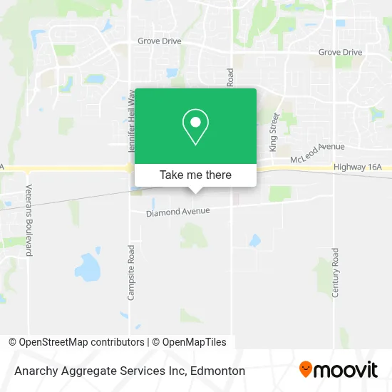 Anarchy Aggregate Services Inc map