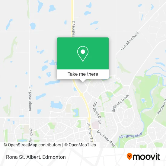 Rona St. Albert plan