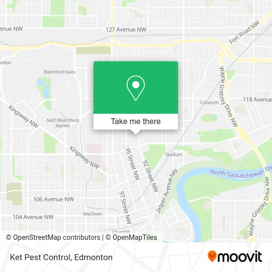 Ket Pest Control map