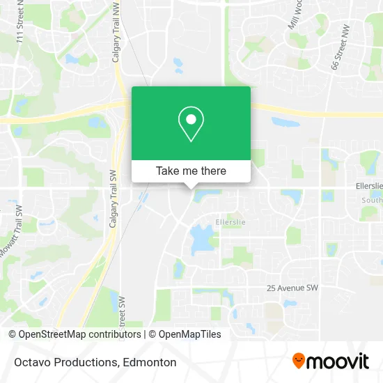Octavo Productions map