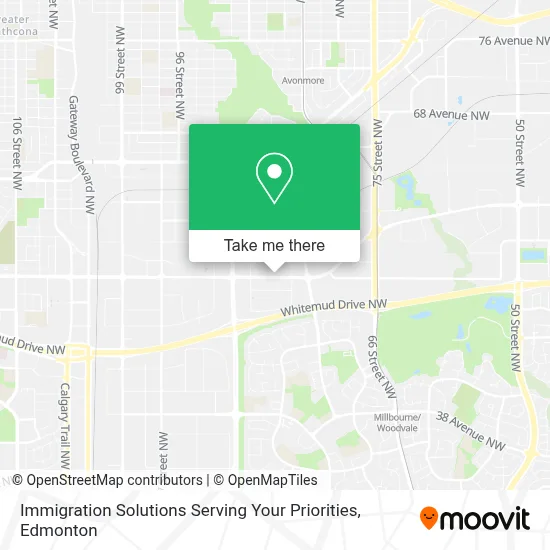 Immigration Solutions Serving Your Priorities map
