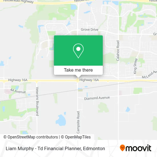 Liam Murphy - Td Financial Planner map
