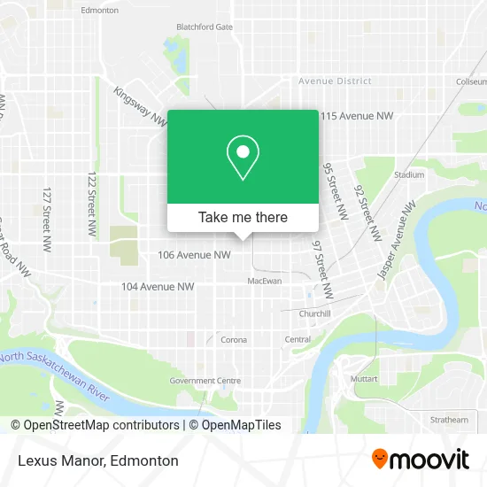 Lexus Manor map