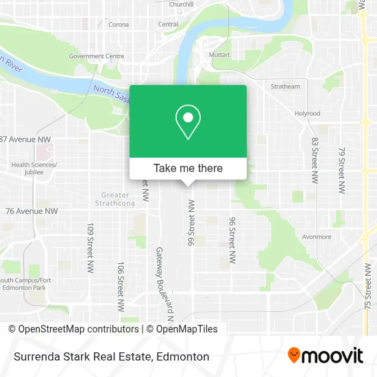 Surrenda Stark Real Estate map