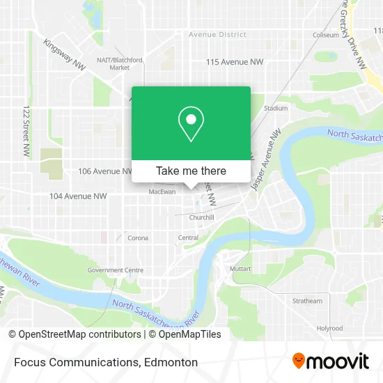 Focus Communications map