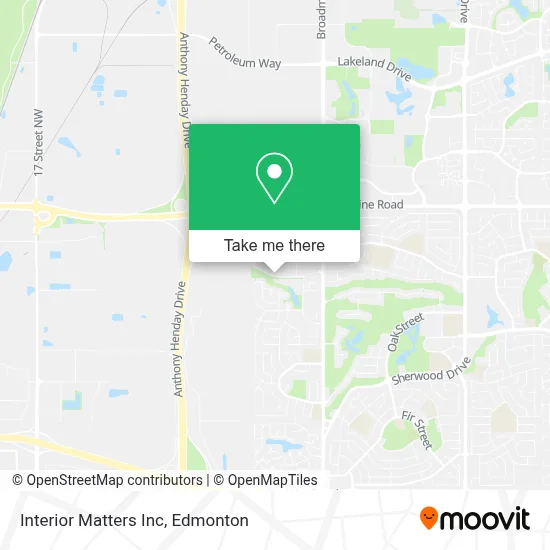 Interior Matters Inc map