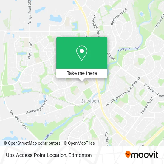 Ups Access Point Location plan
