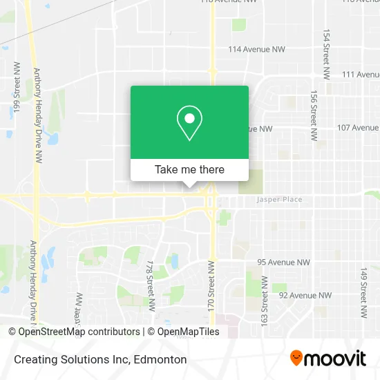 Creating Solutions Inc map