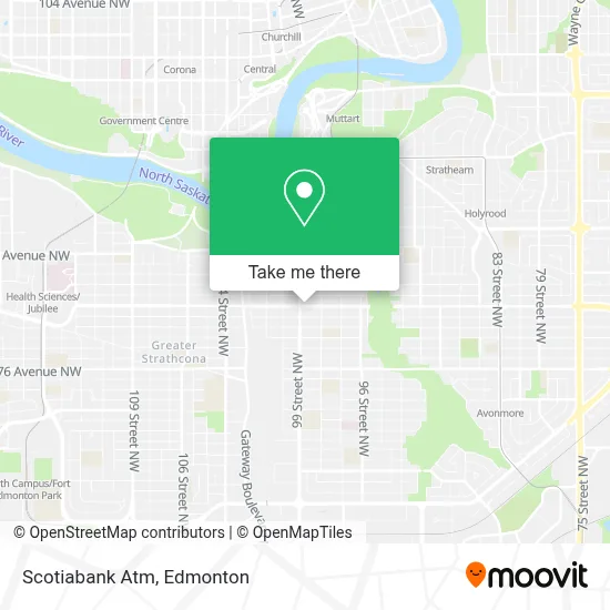 Scotiabank Atm map