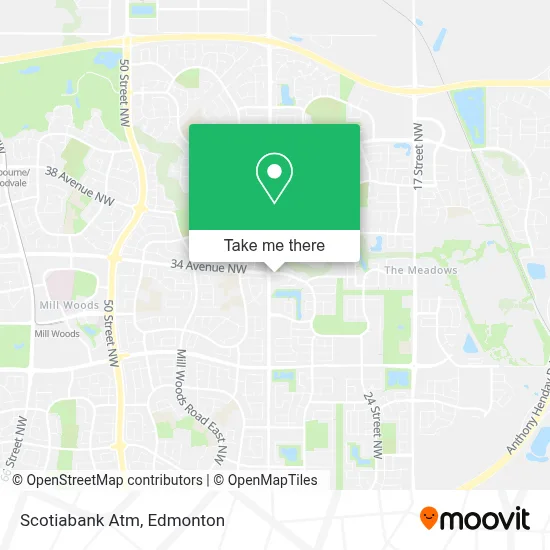Scotiabank Atm map