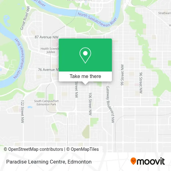 Paradise Learning Centre map