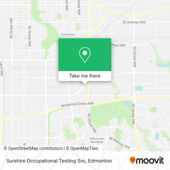 Surehire Occupational Testing Svc map