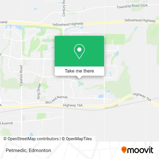 Petmedic map