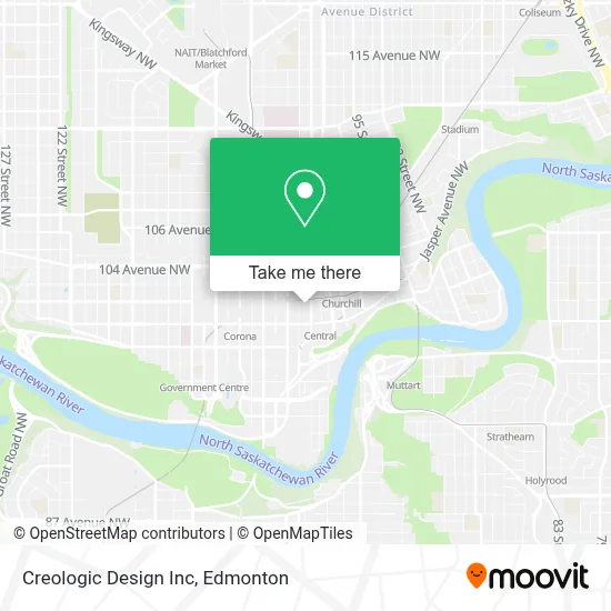 Creologic Design Inc map