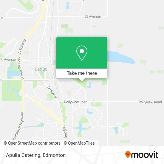 Apulia Catering map