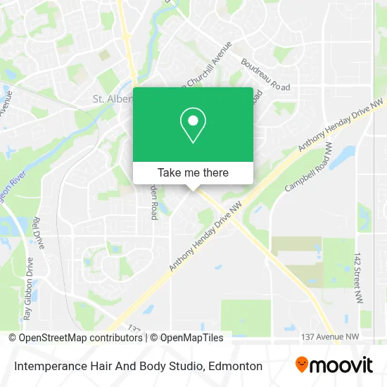 Intemperance Hair And Body Studio map