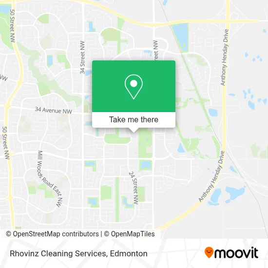 Rhovinz Cleaning Services map