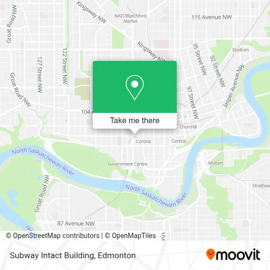 Subway Intact Building map