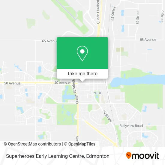 Superheroes Early Learning Centre map