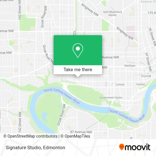 Signature Studio map